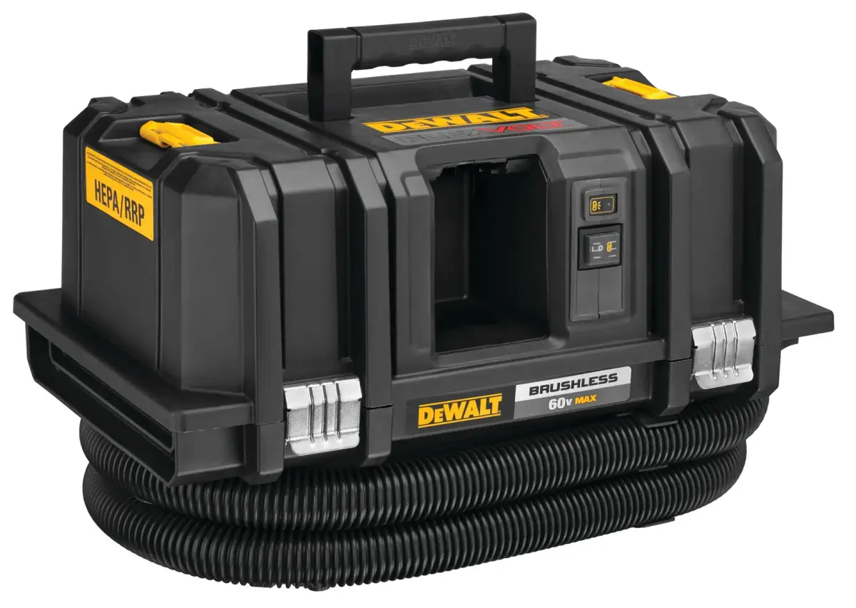 Máy hút bụi DEWALT DCV585B nhìn từ góc thứ hai