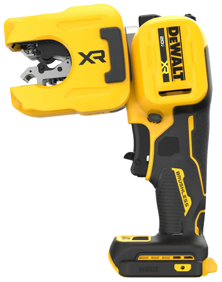 다른 각도에서 본 DEWALT DCE154B 구리관 커터