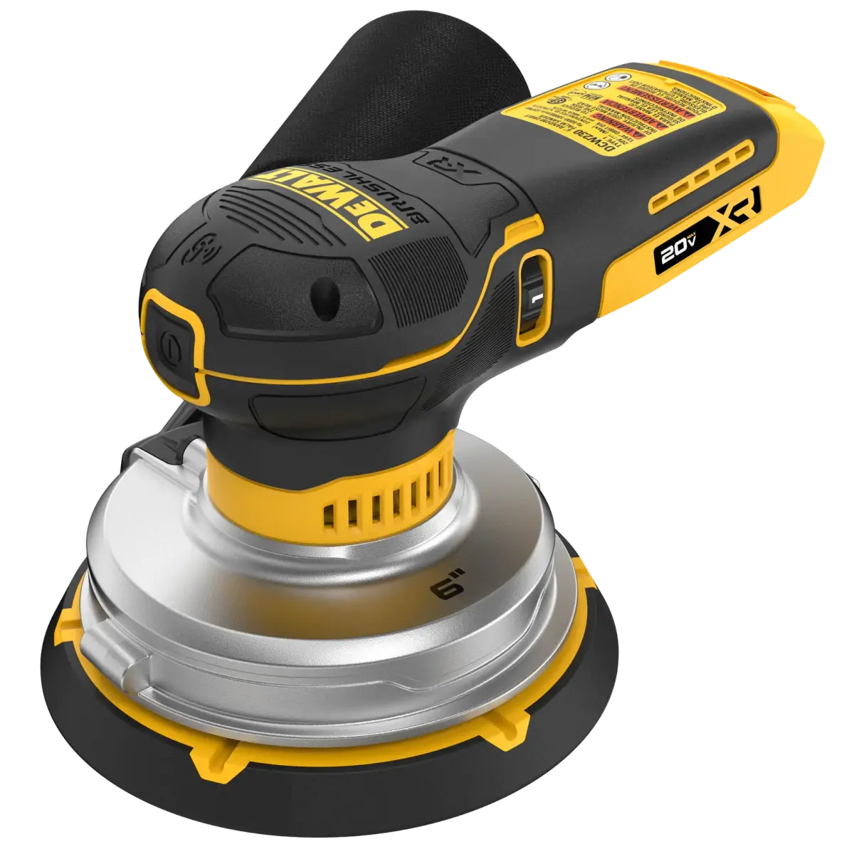 DEWALT DCW230B 6 ਇੰਚ ਸੈਂਡਰ, ਉਤਪਾਦ ਦਾ ਤੀਜਾ ਦ੍ਰਿਸ਼