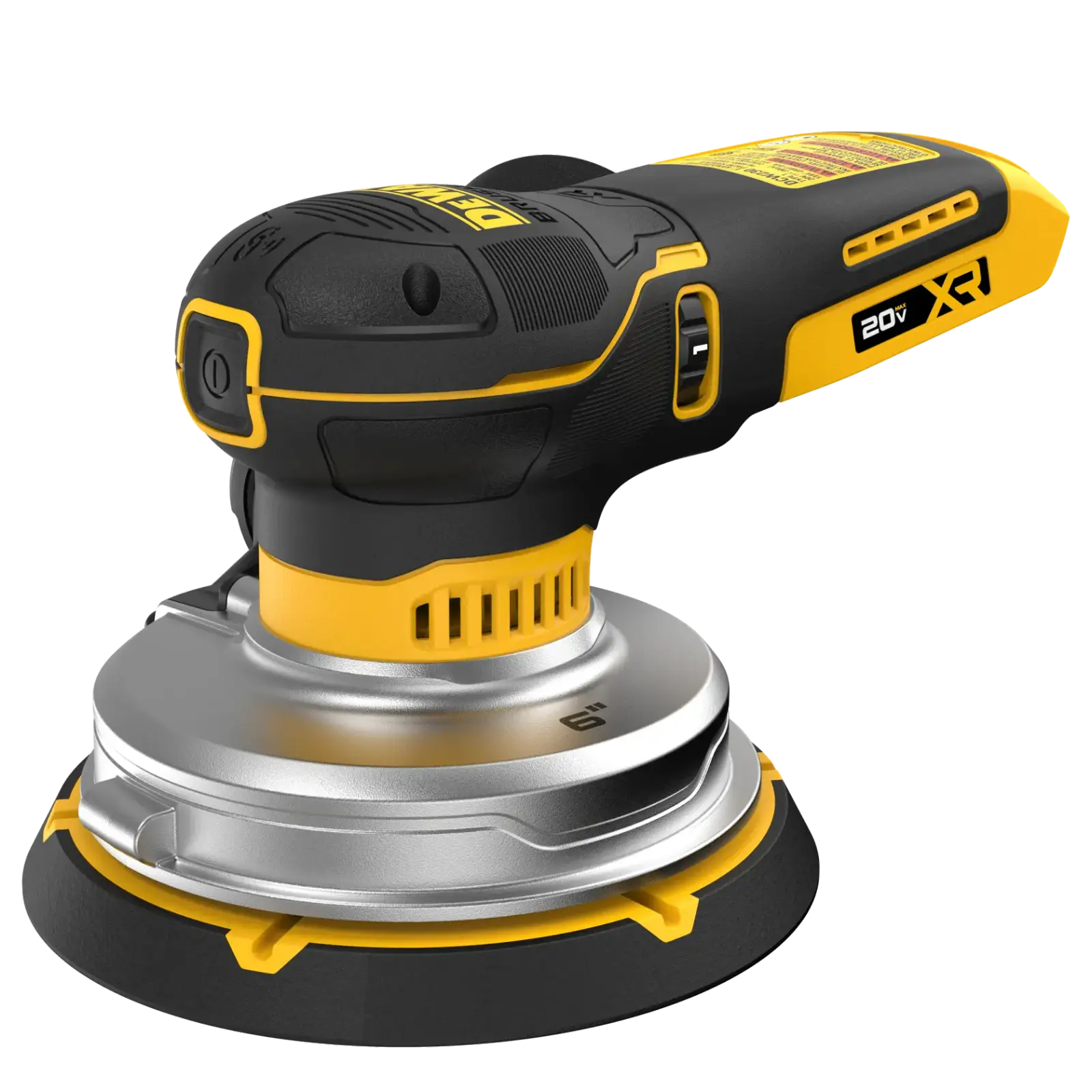 DEWALT 20V MAX XR 6 ਇੰਚ DCW230B ਰੈਂਡਮ ਓਰਬਿਟਲ ਸੈਂਡਰ, ਸਿਰਫ਼ ਔਜ਼ਾਰ