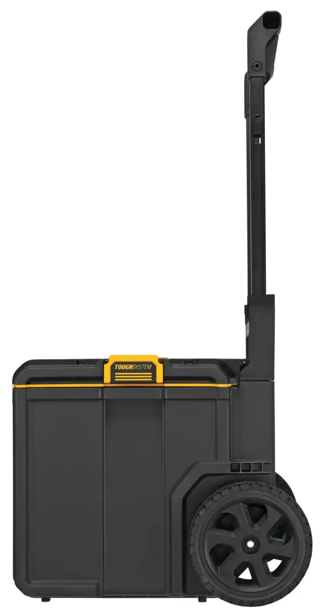 ਵੱਖਰੇ ਕੋਣ ਤੋਂ DEWALT TOUGHSYSTEM 2.0 24 ਇੰਚ ਰੋਲਿੰਗ ਟੂਲ ਬਾਕਸ DWST08450